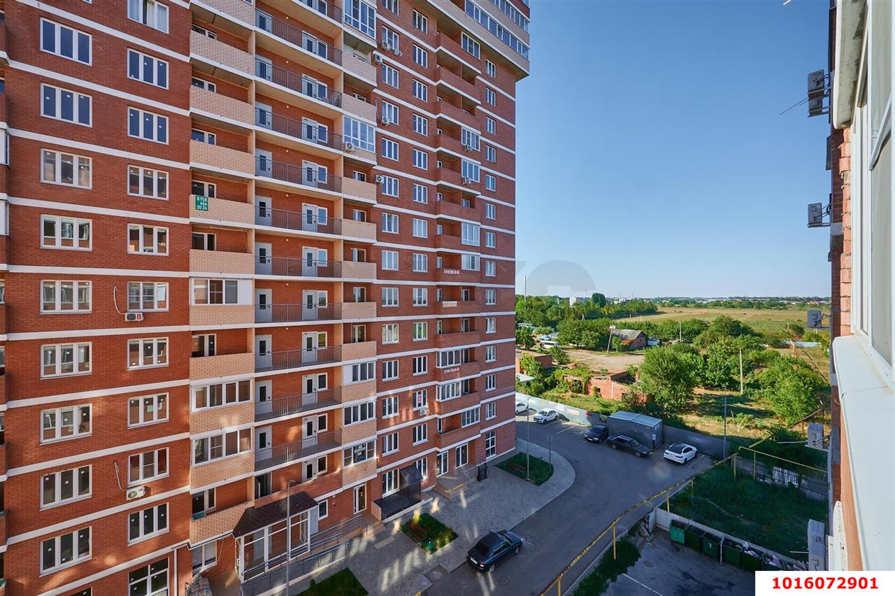 Фото №4: 1-комнатная квартира 32&nbsp;м², 5/10&nbsp;эт. - Краснодар, Прикубанский внутригородской округ, мкр. ЖК Калинино Парк, ул. имени В.М. Комарова, 21/1к7
