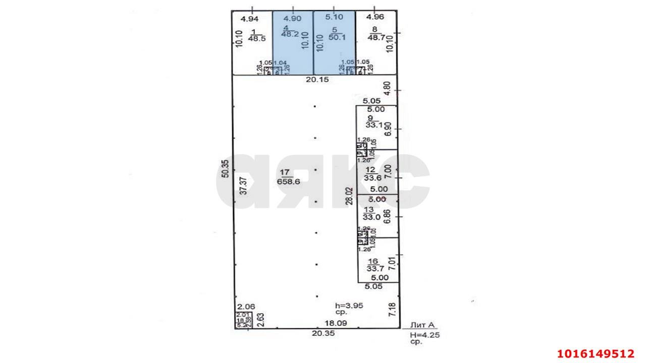 Фото №5: Торговое помещение 51&nbsp;м², 1/1&nbsp;эт. - Новоминская, пер. Запорожский, 15А