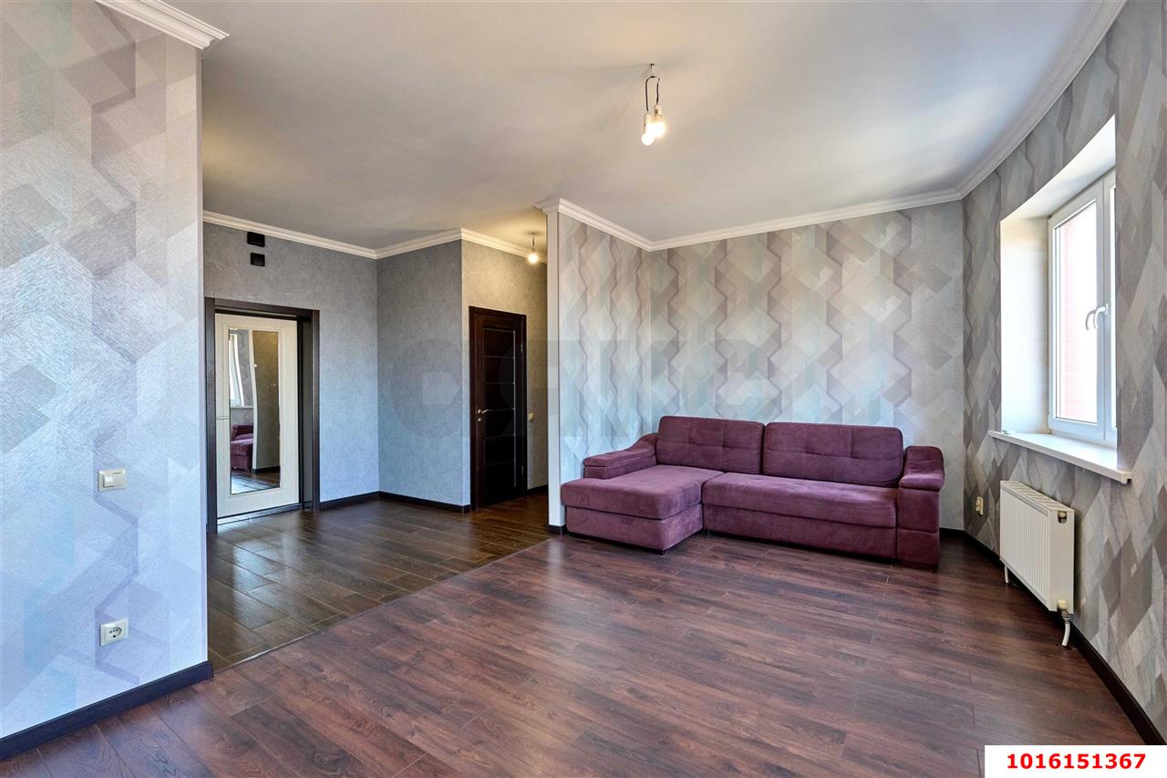Фото №4: 3-комнатная квартира 85&nbsp;м², 6/17&nbsp;эт. - Краснодар, Прикубанский внутригородской округ, мкр. Краевая Клиническая Больница, ул. Домбайская, 6