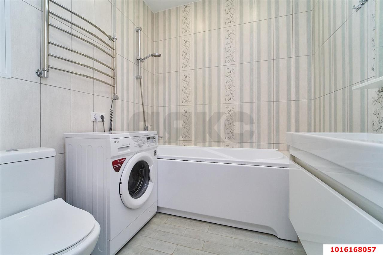 Фото №13: 1-комнатная квартира 37&nbsp;м², 21/23&nbsp;эт. - Краснодар, Карасунский внутригородской округ, Гидростроителей, мкр. жилой комплекс Поющие Фонтаны, ул. Невкипелого, 18к2