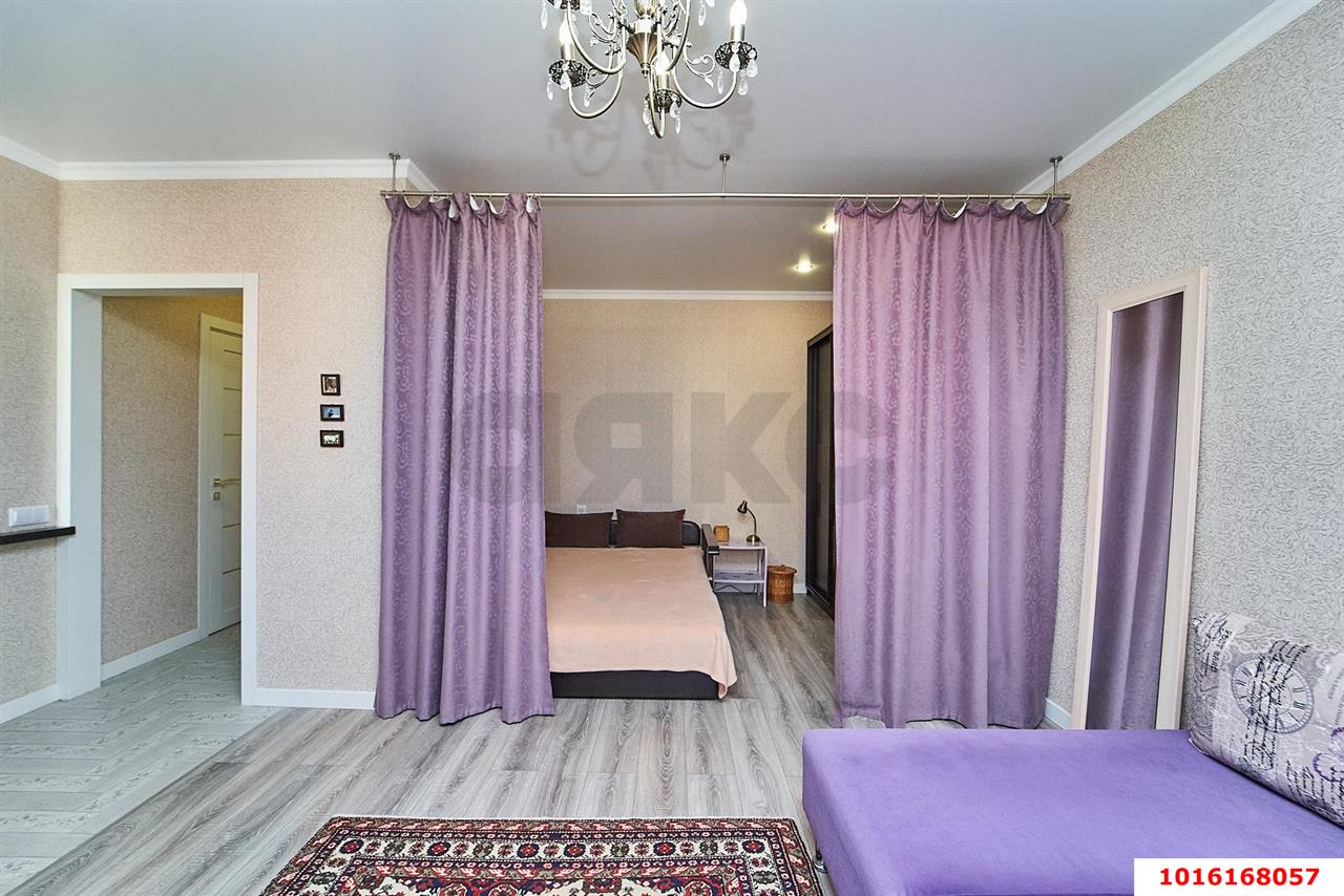 Фото №7: 1-комнатная квартира 37&nbsp;м², 21/23&nbsp;эт. - Краснодар, Карасунский внутригородской округ, Гидростроителей, мкр. жилой комплекс Поющие Фонтаны, ул. Невкипелого, 18к2