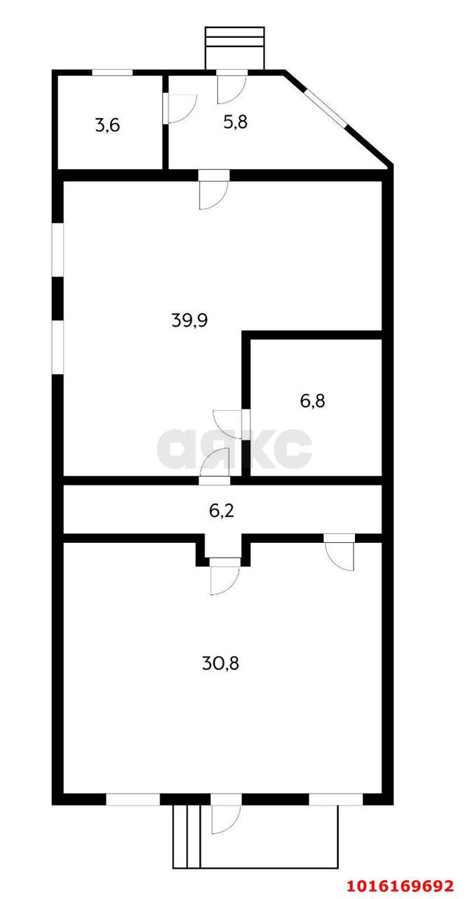Фото №4: Торговое помещение 82&nbsp;м², 1/1&nbsp;эт. - Краснодар, Западный внутригородской округ, мкр. Центральный, ул. Фрунзе, 150