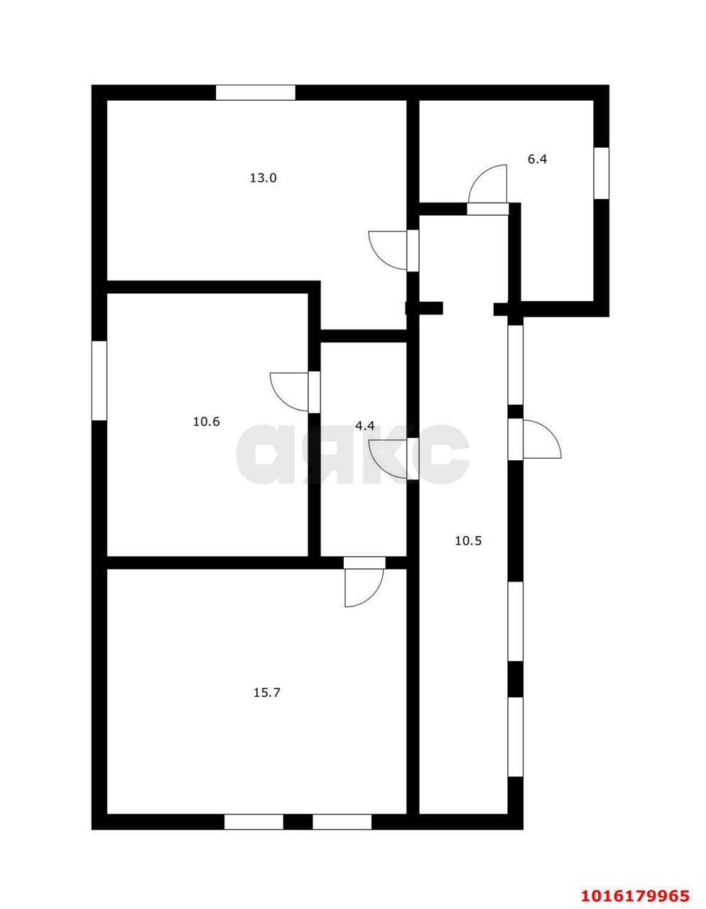 Фото №1: Дом 67&nbsp;м² + 10&nbsp;сот., 1&nbsp;эт. - Старомышастовская, ул. Красная, 162