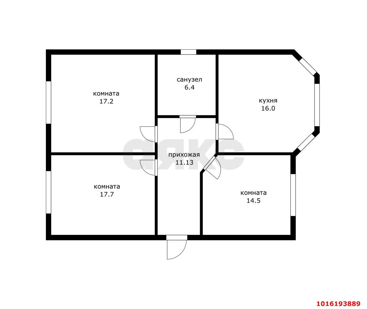 Фото №3: Дом 88&nbsp;м² + 4.5&nbsp;сот., 1&nbsp;эт. - Новотитаровская, ул. Луначарского, 230