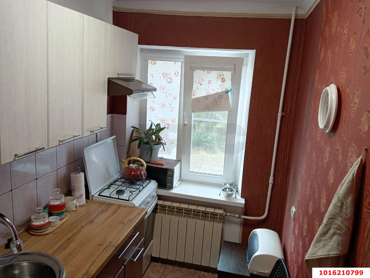 Фото №2: 1-комнатная квартира 27&nbsp;м², 1/4&nbsp;эт. - Краснодар, Прикубанский внутригородской округ, мкр. имени Н.И. Вавилова, ул. Вавилова, 6