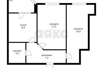 Фото №1: 2-комнатная квартира 54 м², 1/3 эт. - Краснодар, мкр. ЖК Прованс, ул. Генерала Петрова, 39
