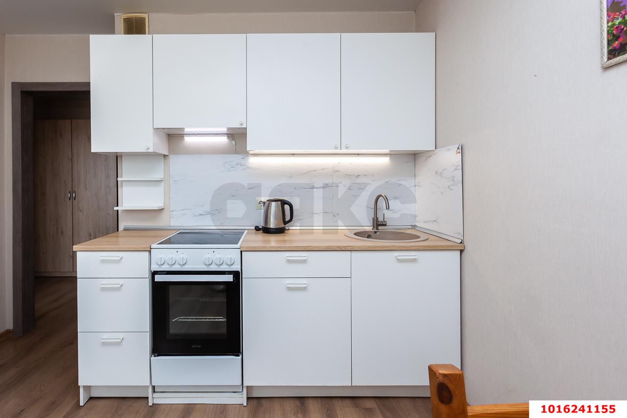 Фото №3: 1-комнатная квартира 36&nbsp;м², 4/17&nbsp;эт. - Краснодар, Прикубанский внутригородской округ, мкр. жилой комплекс Сармат, ул. Западный Обход, 65к1