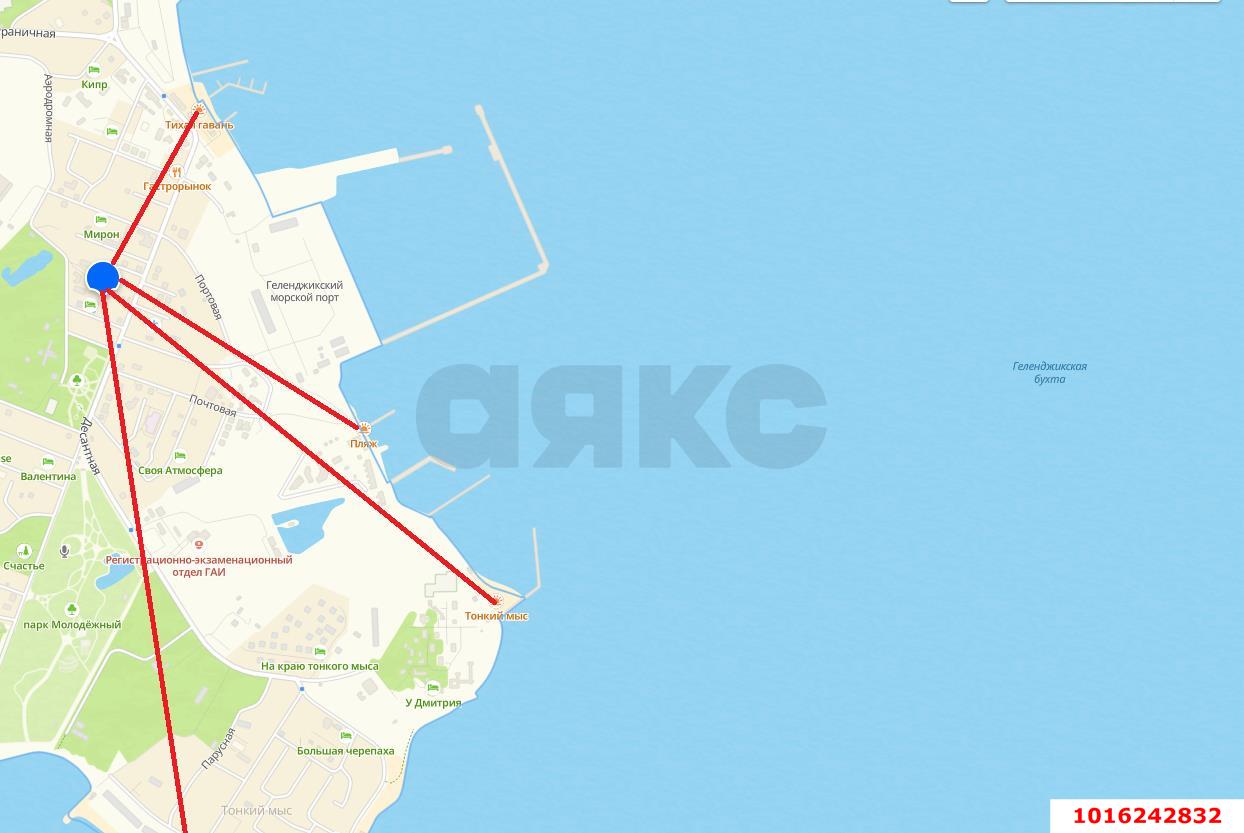 Фото №9: 1-комнатная квартира 17&nbsp;м², 2/2&nbsp;эт. - Геленджик, ул. Десантная, 26А