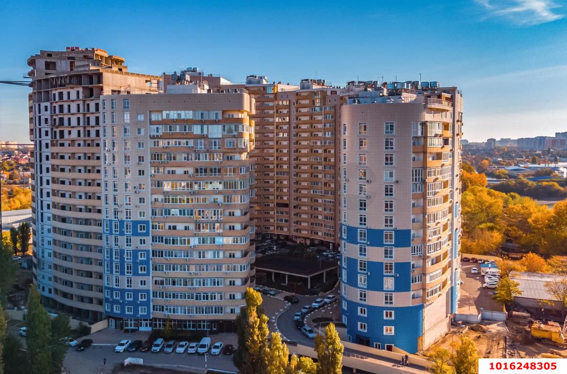 Фото №2: 2-комнатная квартира 73&nbsp;м², 5/17&nbsp;эт. - Краснодар, Центральный внутригородской округ, Дубинка, жилой комплекс Радонеж, мкр. Черёмушки, ул. Вишняковой, 1/23к1