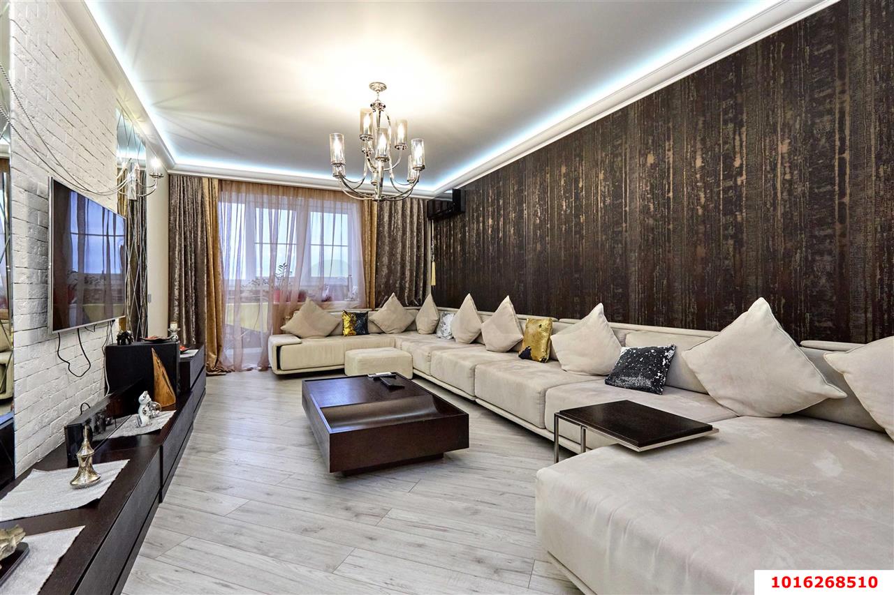 Фото №5: 4-комнатная квартира 150&nbsp;м², 19/24&nbsp;эт. - Краснодар, Западный внутригородской округ, мкр. Центральный, ул. Кубанская набережная, 31/1