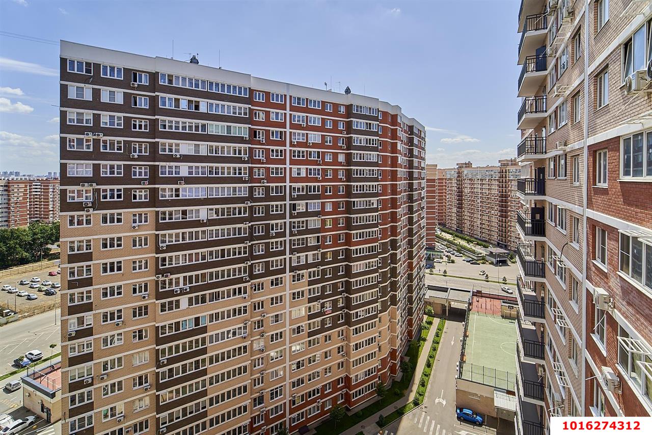 Фото №4: 2-комнатная квартира 47&nbsp;м², 4/16&nbsp;эт. - Краснодар, Прикубанский внутригородской округ, мкр. жилой комплекс Грани, ул. Западный Обход, 45