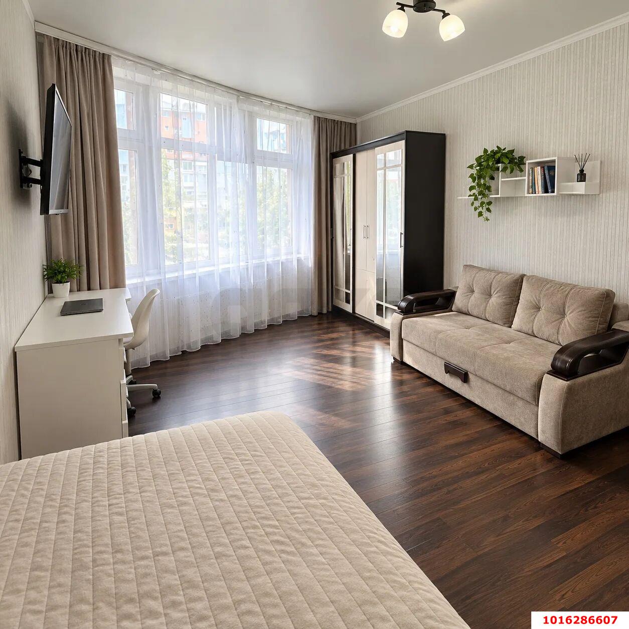 Фото №4: 2-комнатная квартира 54&nbsp;м², 2/3&nbsp;эт. - Российский, мкр. Прикубанский внутригородской округ, ул. Ратной Славы, 40