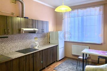 Фото №1: 1-комнатная квартира 40 м², 3/7 эт. - Краснодар, мкр. Музыкальный, ул. имени Дунаевского И.И., 22А