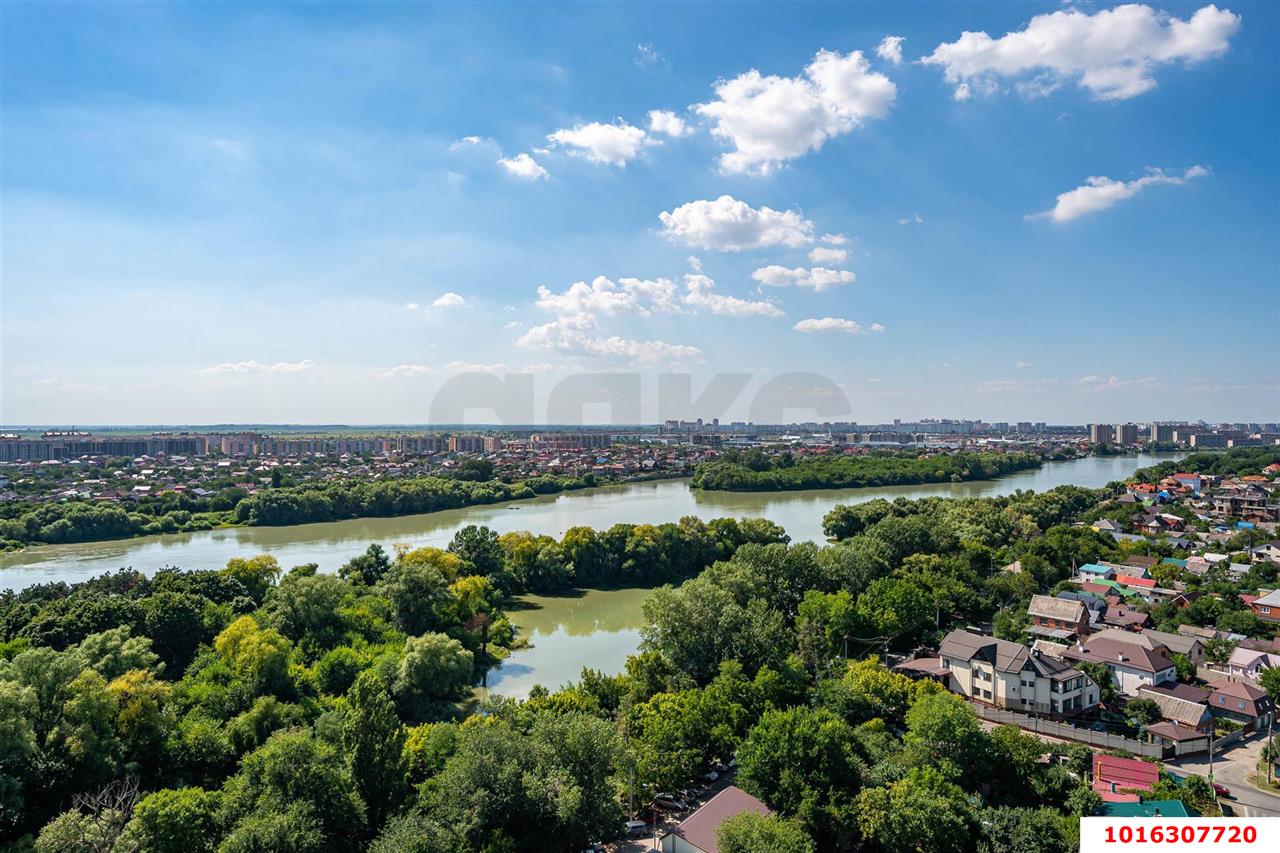 Фото №3: 2-комнатная квартира 74&nbsp;м², 16/21&nbsp;эт. - Краснодар, Западный внутригородской округ, Горогороды, ЖК Береговая-2, мкр. Центральный, ул. Береговая, 2к1