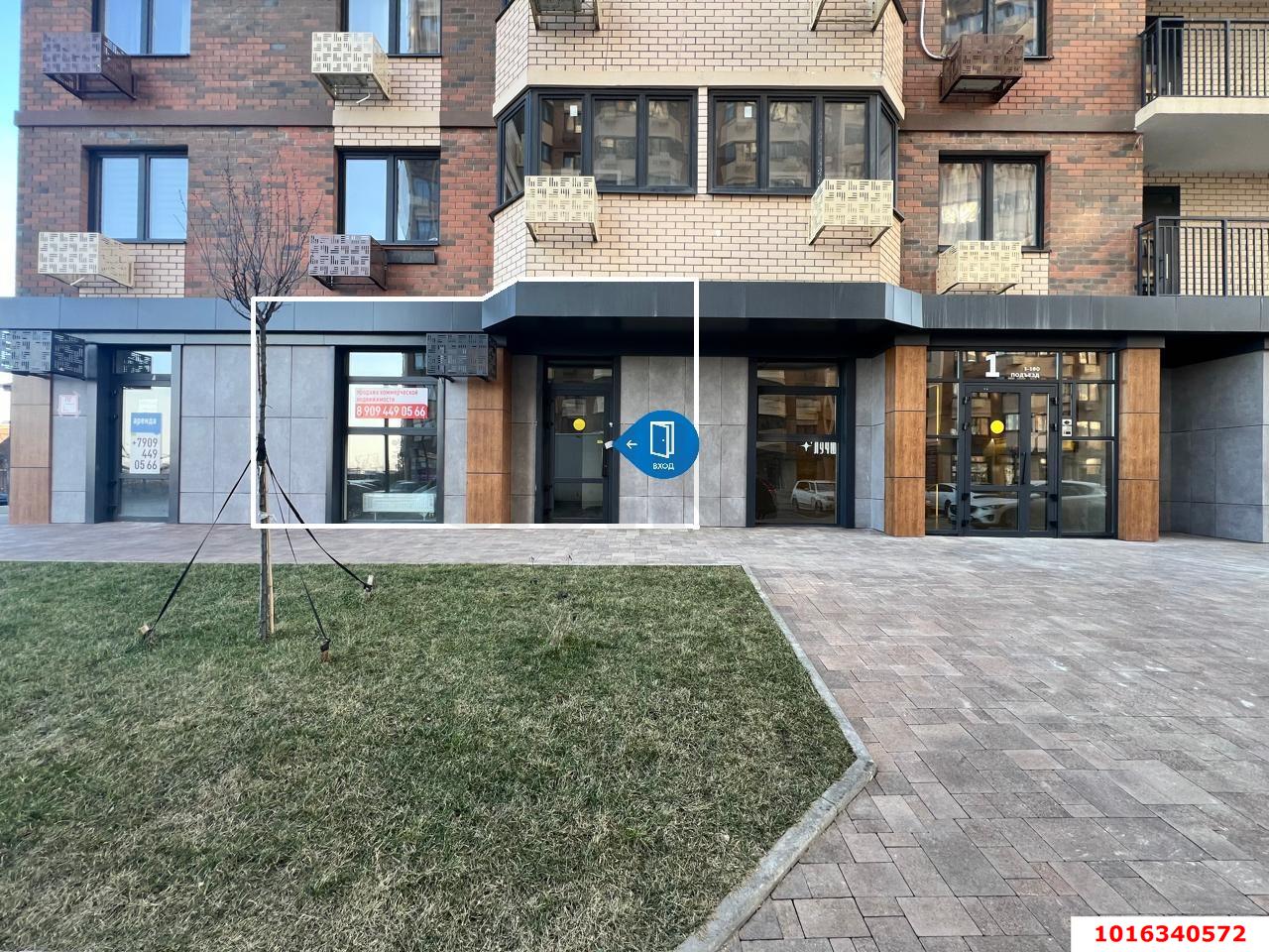 Фото №1: Торговое помещение 49&nbsp;м², 1/19&nbsp;эт. - Краснодар, Прикубанский внутригородской округ, имени Петра Метальникова, мкр. ЖК Лучший, ул. Ростовское шоссе, 30/6к3