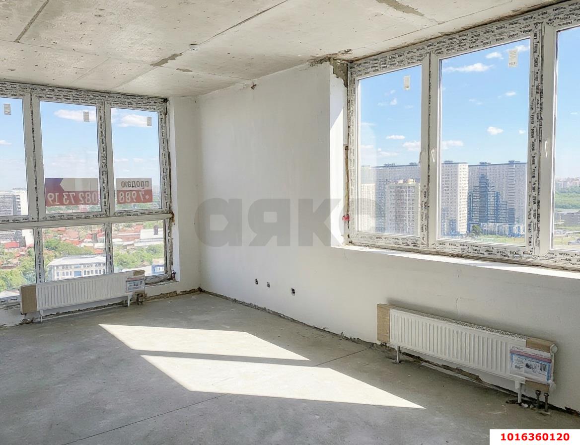 Фото №10: 3-комнатная квартира 92&nbsp;м², 22/24&nbsp;эт. - Краснодар, Центральный внутригородской округ, мкр. Черёмушки, ул. Обрывная, 132/1к15
