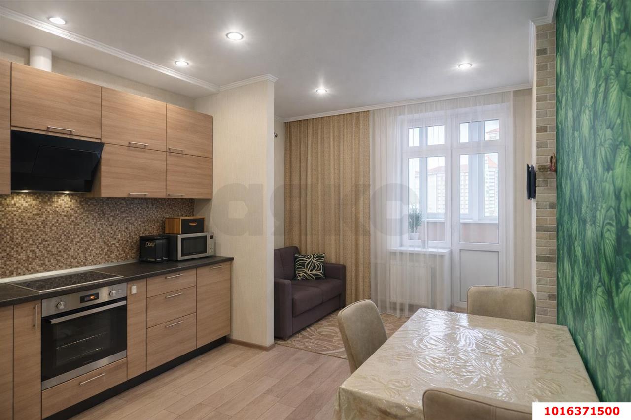 Фото №2: 3-комнатная квартира 78&nbsp;м², 6/17&nbsp;эт. - Краснодар, Прикубанский внутригородской округ, Панорама, мкр. ЖК Керченский, ул. им. Героя Сарабеева В.И., 5к5