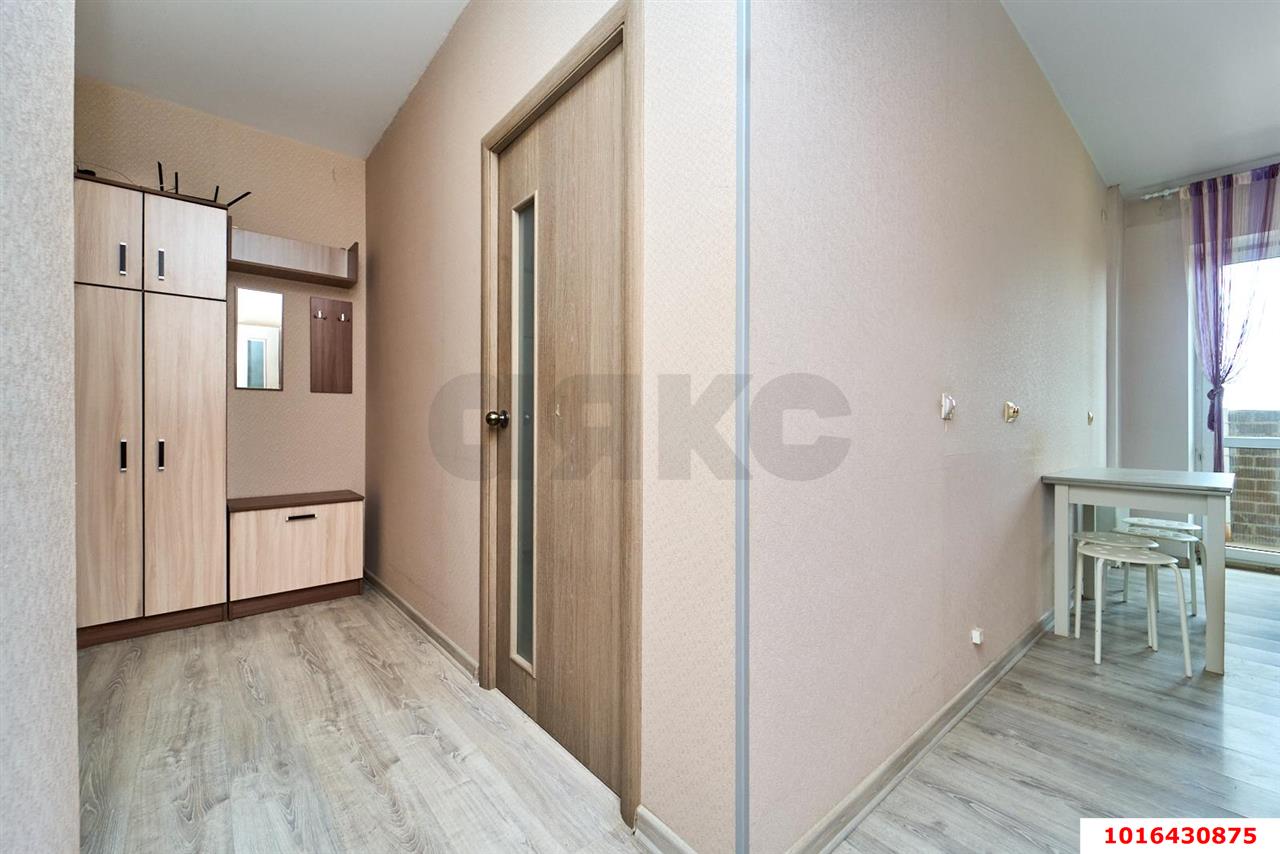 Фото №8: 1-комнатная квартира 33&nbsp;м², 12/16&nbsp;эт. - Краснодар, Прикубанский внутригородской округ, Музыкальный, мкр. ЖК Притяжение, ул. Московская, 118к1