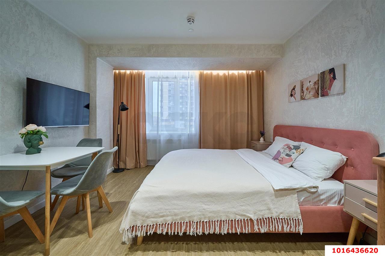 Фото №6: Апартаменты 23&nbsp;м², 9/15&nbsp;эт. - Краснодар, Карасунский внутригородской округ, Хлопчато-бумажный Комбинат, мкр. жилой комплекс Гранд Пэлэс, ул. Уральская, 75/6
