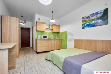 Фото №1: Студия 21&nbsp;м², 6/16&nbsp;эт. - Краснодар, мкр. Славянский, ул. Заполярная, 45