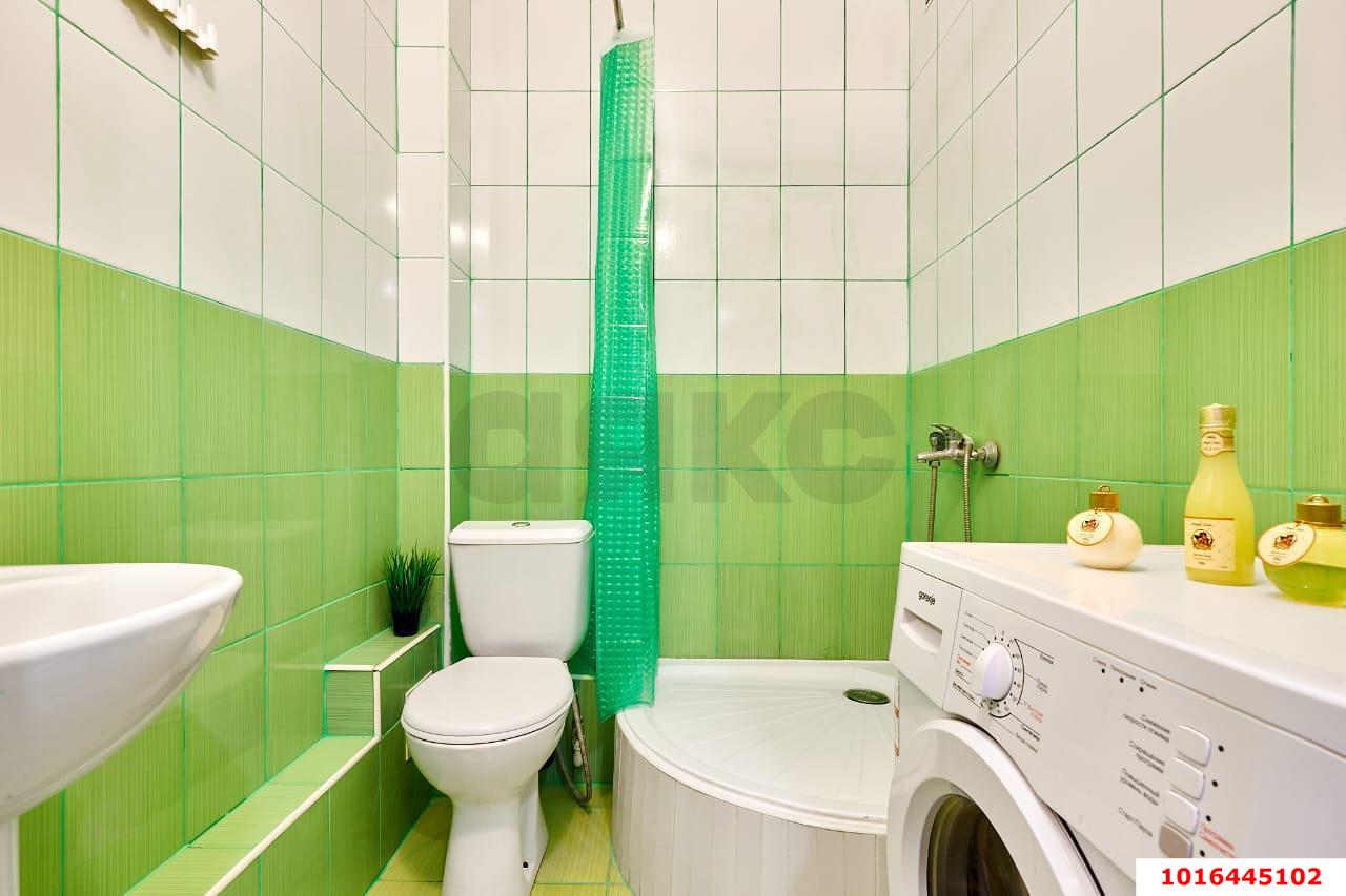 Фото №8: Студия 24&nbsp;м², 6/16&nbsp;эт. - Краснодар, Прикубанский внутригородской округ, мкр. Славянский, ул. Заполярная, 45