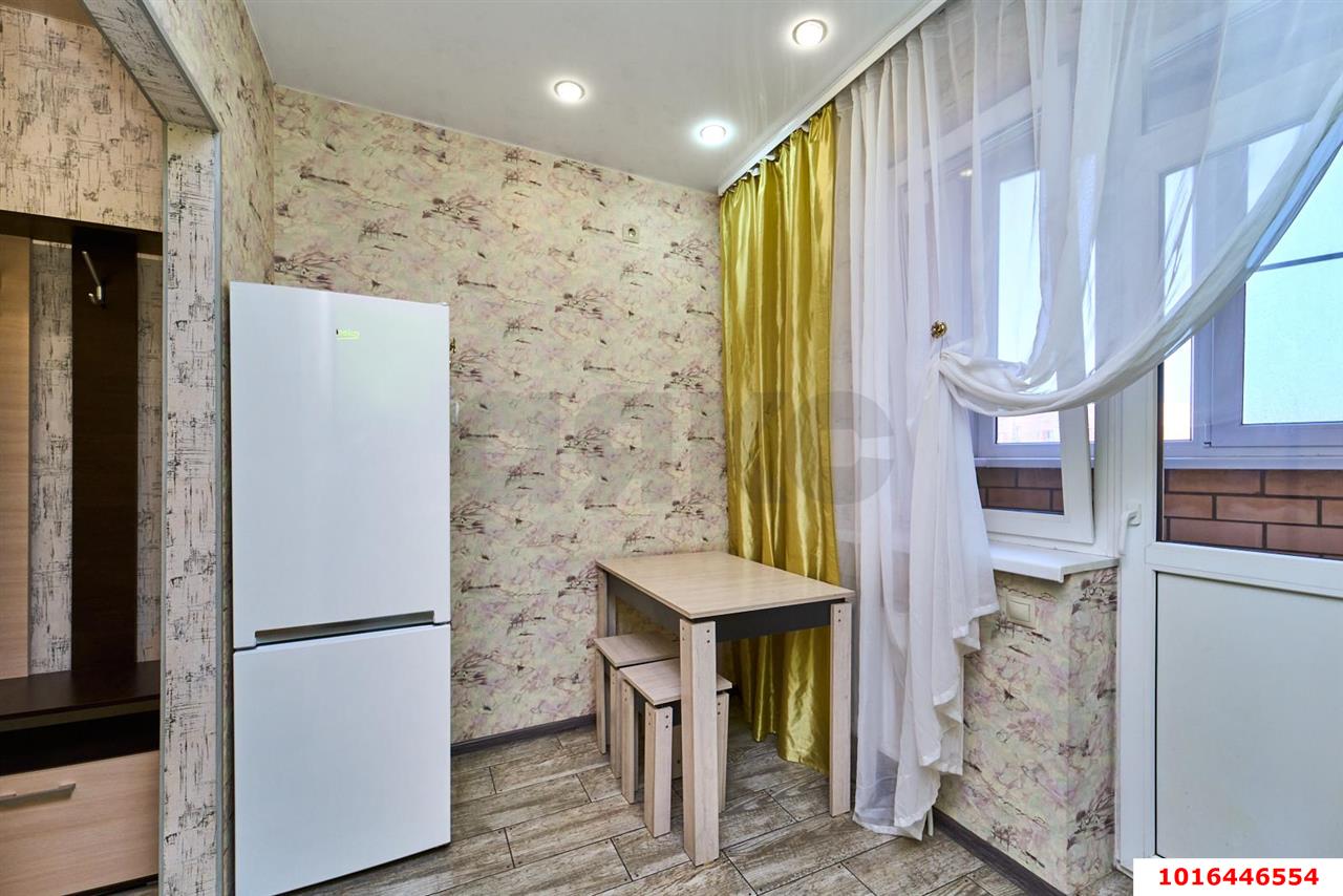 Фото №4: 1-комнатная квартира 30&nbsp;м², 8/16&nbsp;эт. - Краснодар, Прикубанский внутригородской округ, Молодёжный, мкр. жилой комплекс Абрикос, ул. 5-я Дорожная, 68к2
