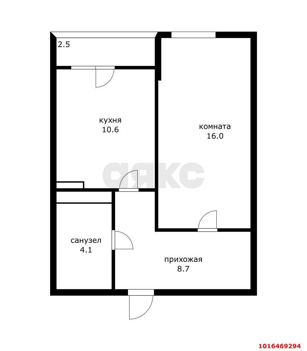 Фото №1: 1-комнатная квартира 44&nbsp;м², 17/17&nbsp;эт. - Краснодар, Прикубанский внутригородской округ, имени Петра Метальникова, мкр. ЖК Победный, ул. Евгении Жигуленко, 13с1