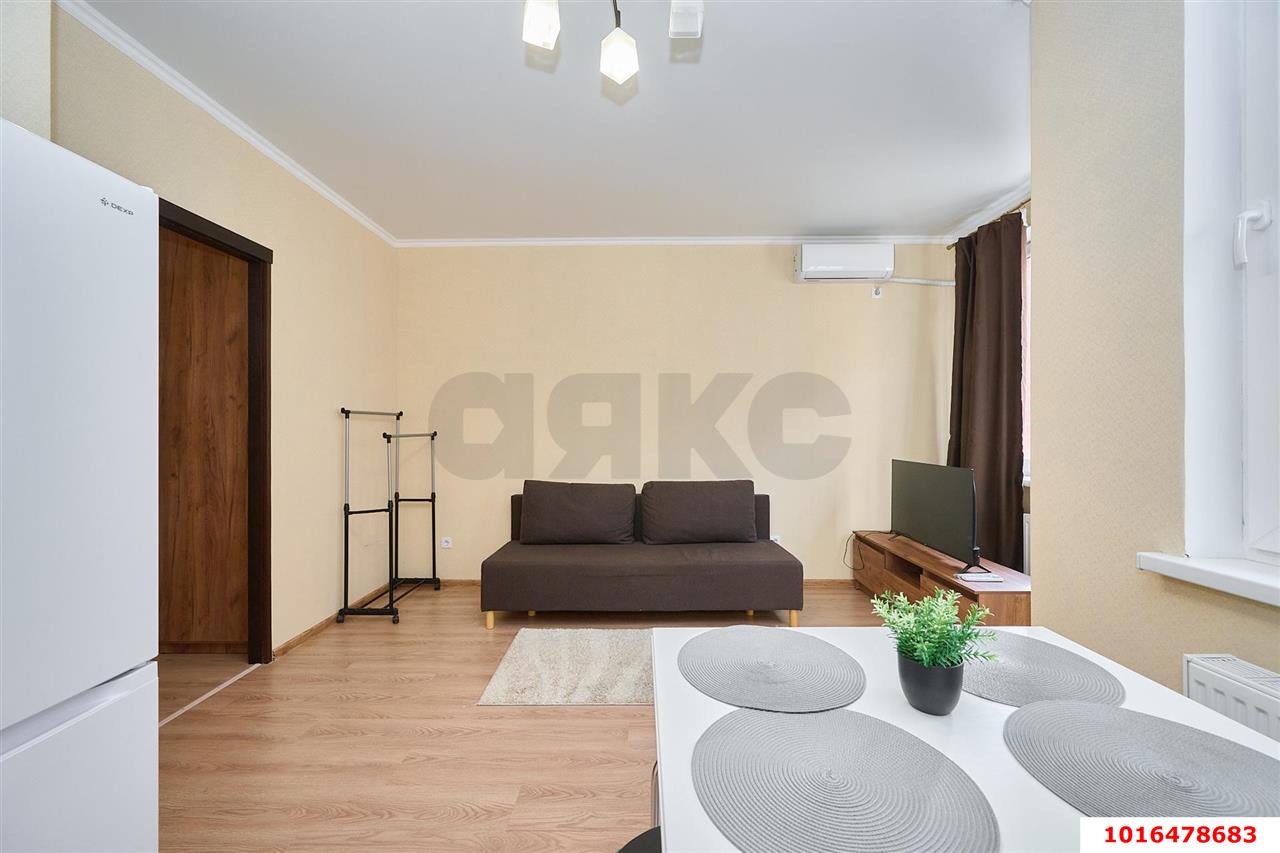 Фото №6: Студия 30&nbsp;м², 8/16&nbsp;эт. - Краснодар, Прикубанский внутригородской округ, мкр. жилой комплекс Самолёт, ул. Западный Обход, 39/2к1