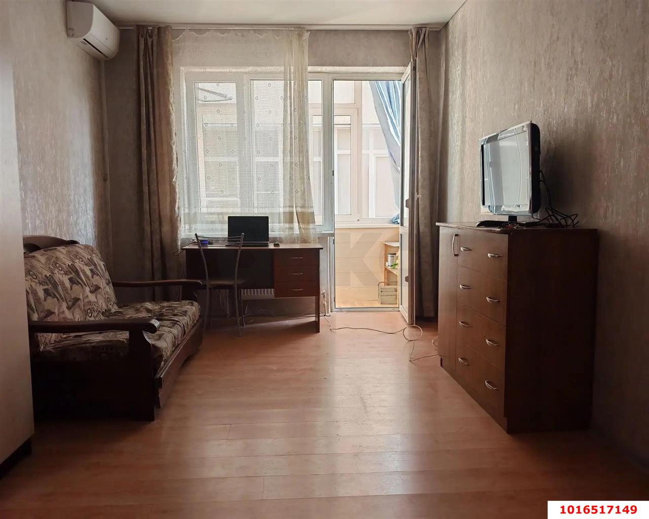 Фото №1: 1-комнатная квартира 34&nbsp;м², 3/6&nbsp;эт. - Краснодар, Прикубанский внутригородской округ, Калинино, мкр. Завод Радиоизмерительных Приборов, ул. Корчагинцев, 10