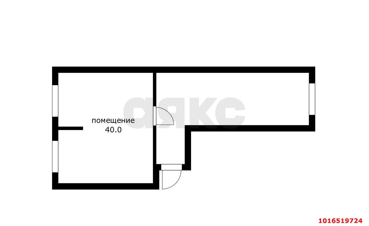 Фото №6: Офисное помещение 40&nbsp;м², 1/22&nbsp;эт. - Краснодар, Прикубанский внутригородской округ, ЖК Славянка, мкр. Славянский, ул. Заполярная, 39к3
