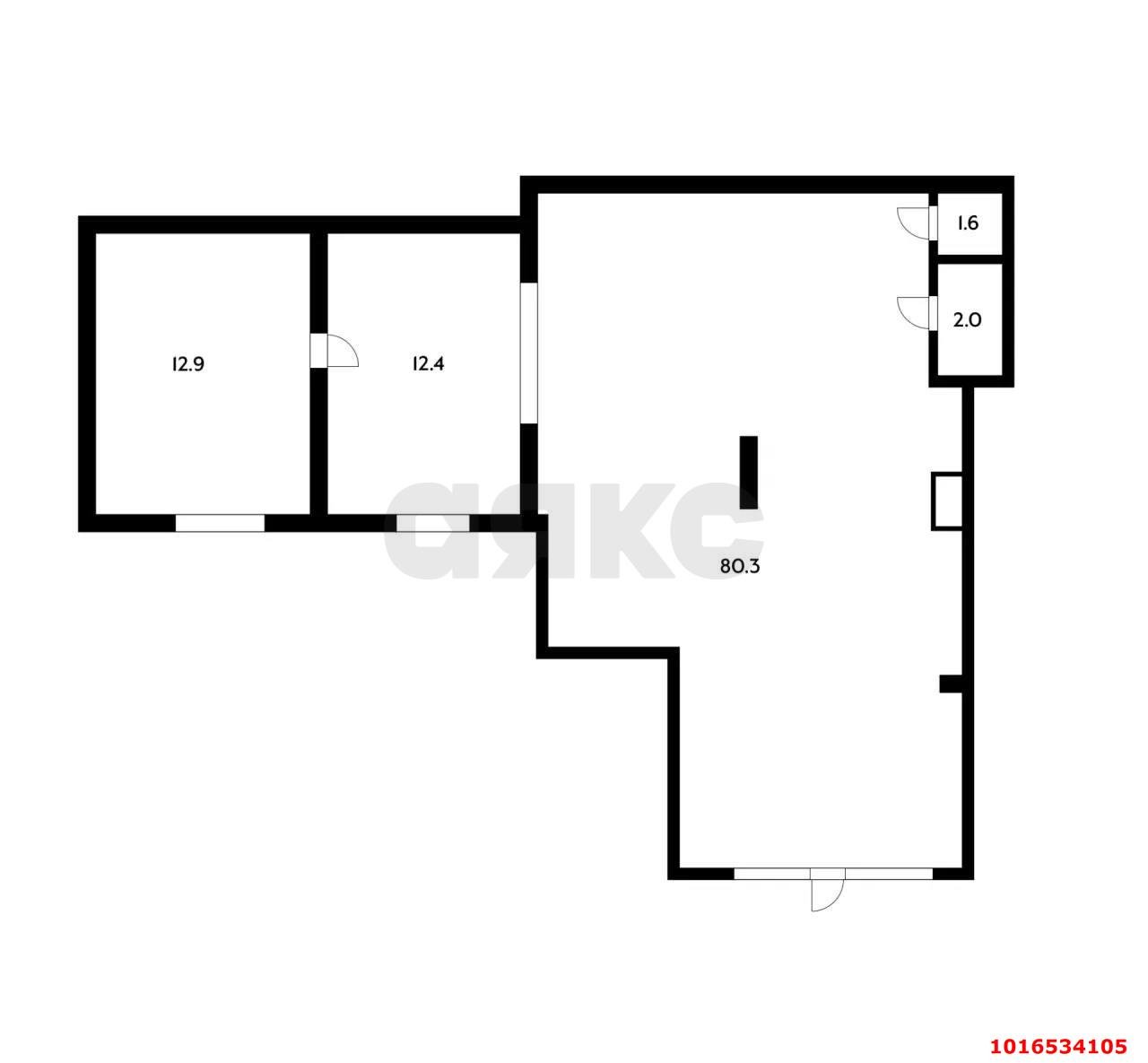 Фото №2: Торговое помещение 162&nbsp;м², 1/2&nbsp;эт. - Краснодар, мкр. Центральный внутригородской округ, ул. имени П.М. Гаврилова, 113
