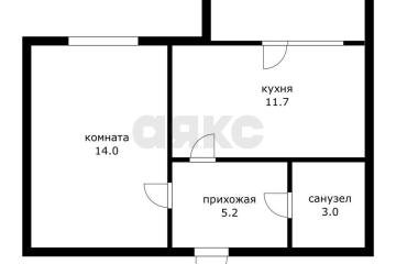 Фото №1: 1-комнатная квартира 38 м², 3/3 эт. - Новая Адыгея, мкр. жилой комплекс Мега,