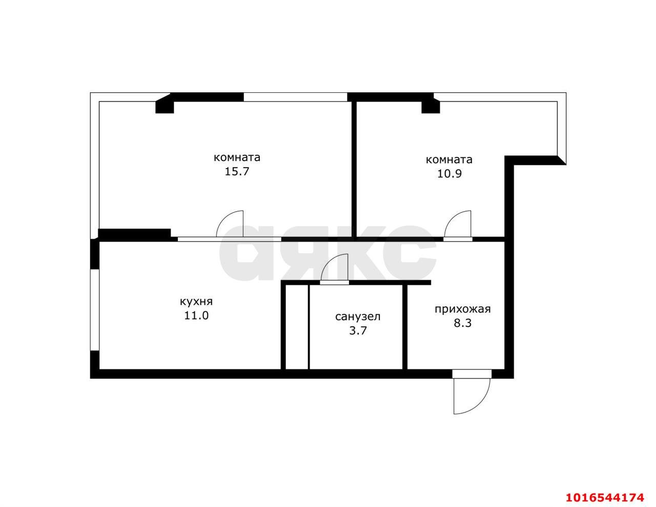 Фото №20: 2-комнатная квартира 50&nbsp;м², 15/16&nbsp;эт. - Краснодар, Карасунский внутригородской округ, жилой комплекс Империал, ж/м Пашковский, ул. Леонида Лаврова, 8к5