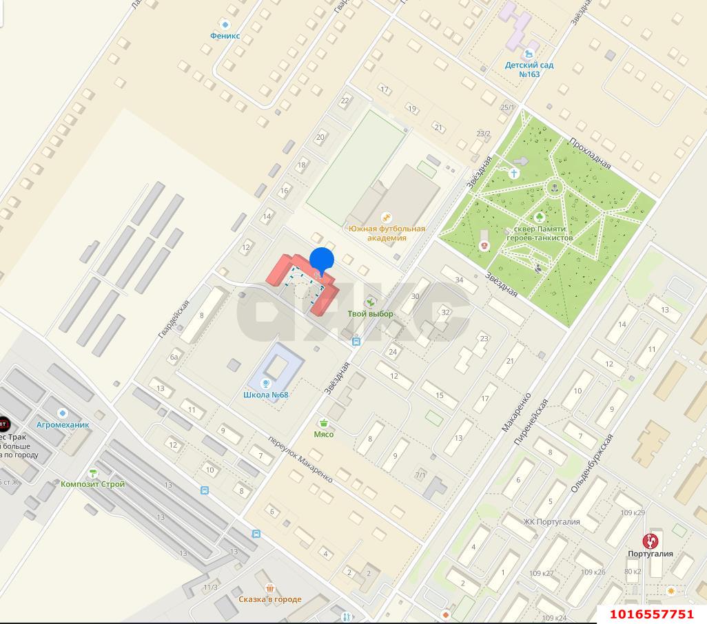 Фото №16: 2-комнатная квартира 57&nbsp;м², 5/5&nbsp;эт. - Колосистый, мкр. Прикубанский внутригородской округ, ул. Звёздная, 11