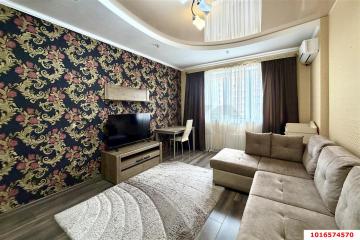 Фото №1: 1-комнатная квартира 42 м², 12/18 эт. - Краснодар, мкр. Солнечный, ул. Памяти Чернобыльцев, 1