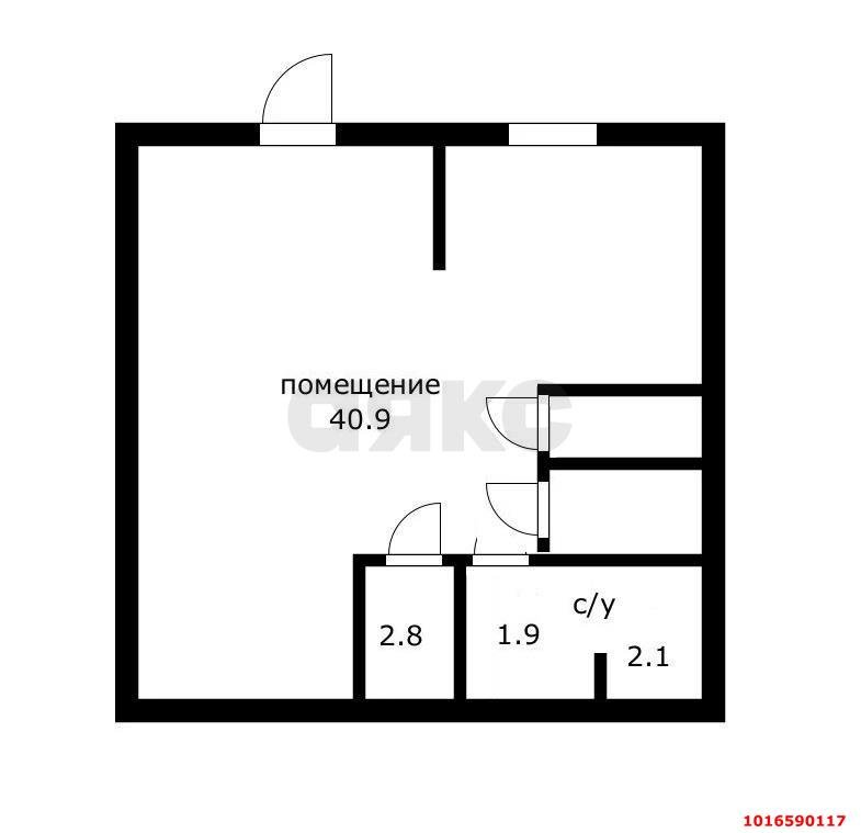 Фото №14: Студия 47&nbsp;м², 1/22&nbsp;эт. - Краснодар, Центральный внутригородской округ, Центральный, мкр. ЖК На Садовой, ул. Садовая, 159к2