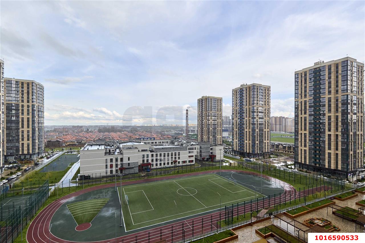 Фото №5: 2-комнатная квартира 55&nbsp;м², 11/24&nbsp;эт. - Краснодар, Прикубанский внутригородской округ, мкр. Любимово, 8