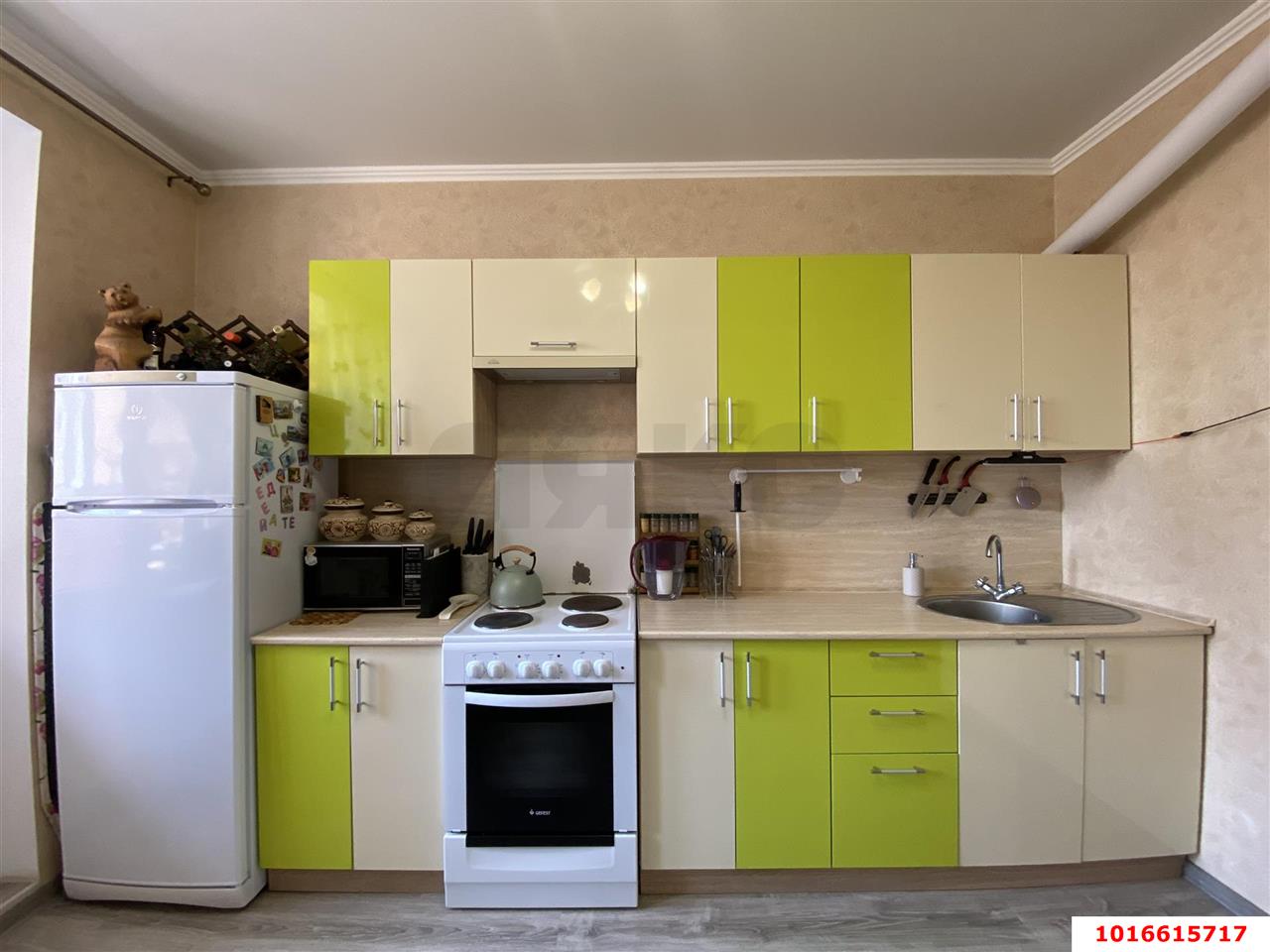 Фото №2: 1-комнатная квартира 43&nbsp;м², 16/19&nbsp;эт. - Краснодар, Карасунский внутригородской округ, мкр. Гидростроителей, ул. Автолюбителей, 52/4