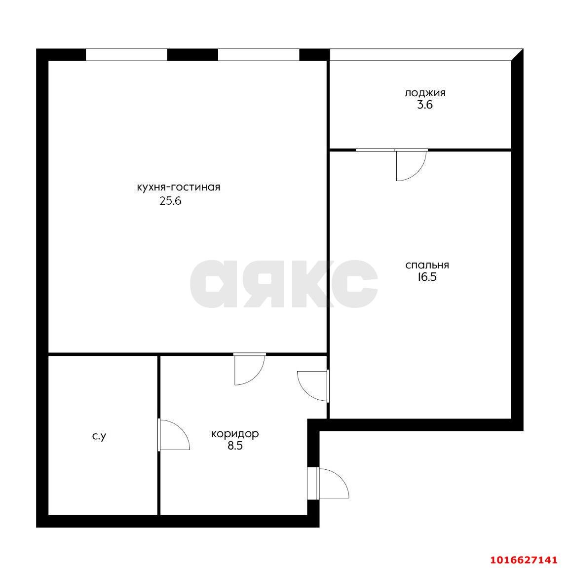 Фото №15: 2-комнатная квартира 60&nbsp;м², 9/22&nbsp;эт. - Краснодар, Прикубанский внутригородской округ, мкр. ЖК Губернский, ул. им. Героя Яцкова И.В., 15к2