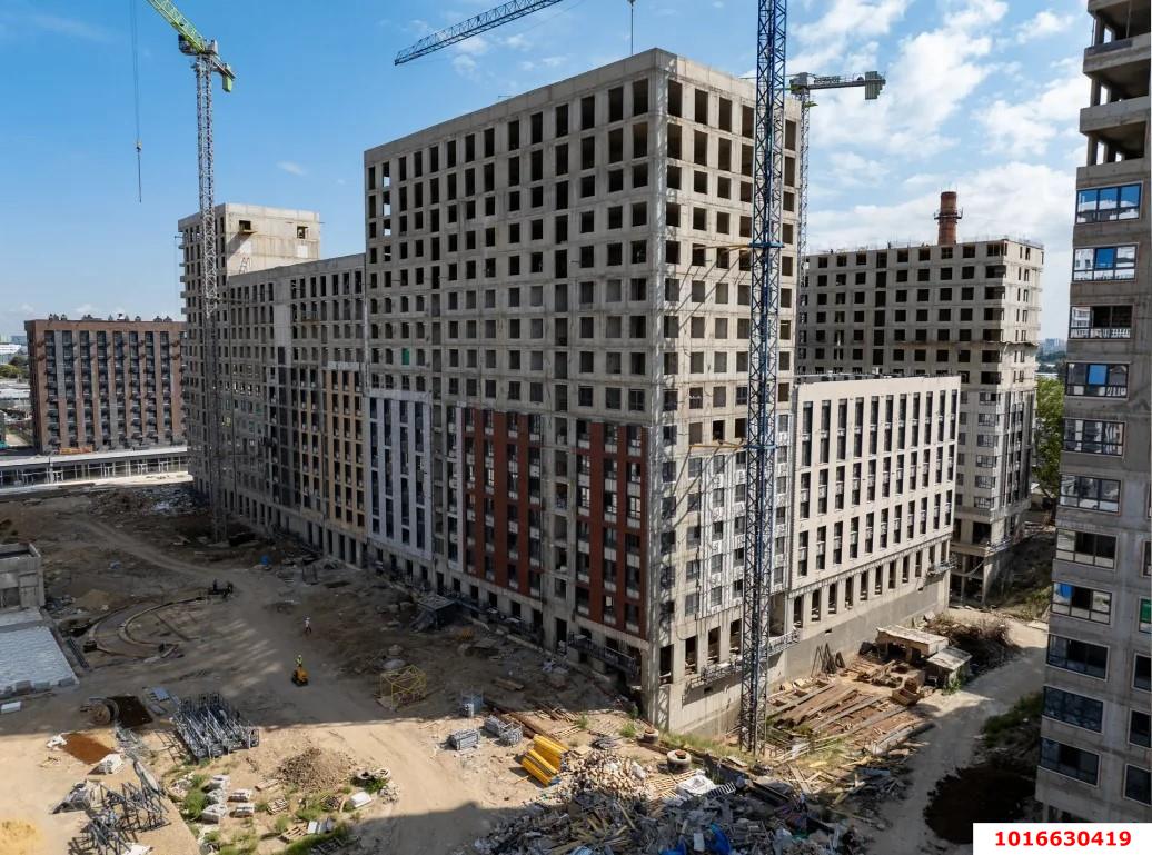 Фото №5: 1-комнатная квартира 35&nbsp;м², 3/18&nbsp;эт. - Краснодар, Карасунский внутригородской округ, Хлопчато-бумажный Комбинат, мкр. жилой квартал Патрики