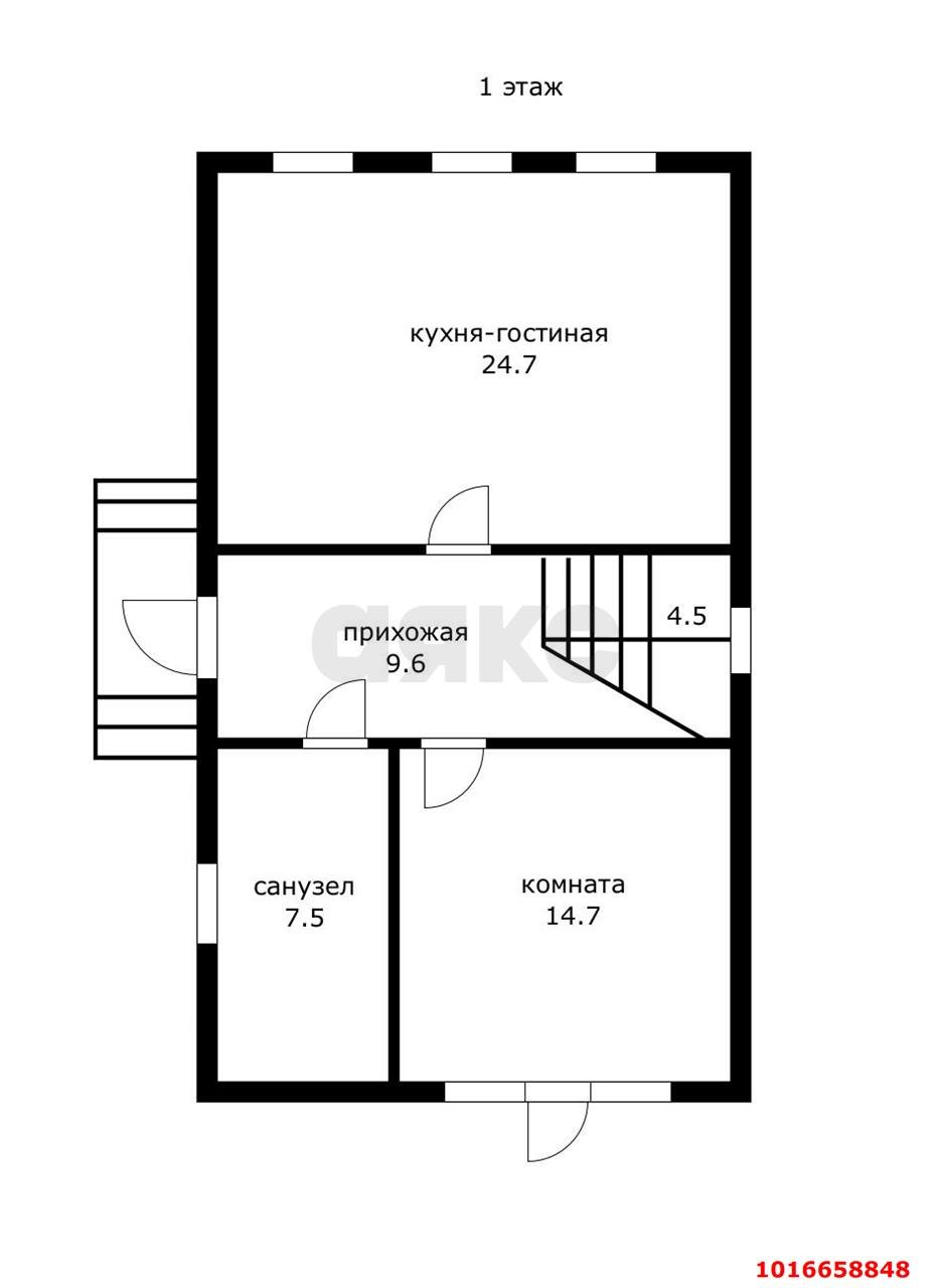Фото №1: Дом 117&nbsp;м² + 4&nbsp;сот., 2&nbsp;эт. - Строитель, мкр. Прикубанский внутригородской округ, ул. Сиреневая, 301