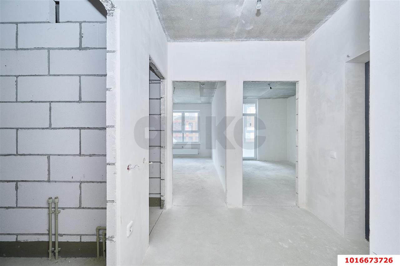 Фото №4: 2-комнатная квартира 60&nbsp;м², 4/18&nbsp;эт. - Краснодар, Прикубанский внутригородской округ, мкр. ЖК Архитектор, ул. Наставников, 14