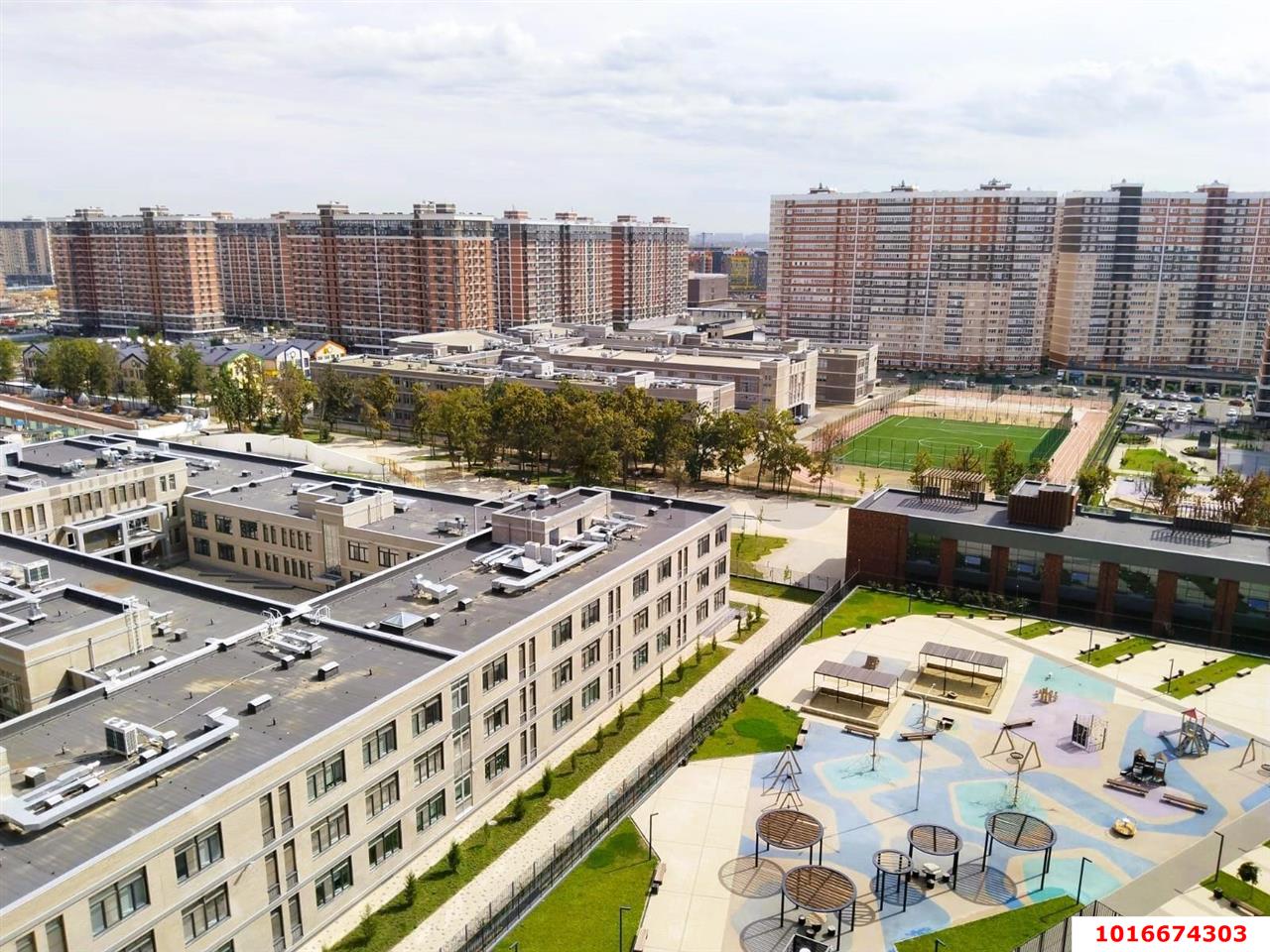 Фото №9: 1-комнатная квартира 38&nbsp;м², 16/16&nbsp;эт. - Краснодар, Прикубанский внутригородской округ, мкр. ЖК Самолёт-6, ул. Ивана Беличенко, 86