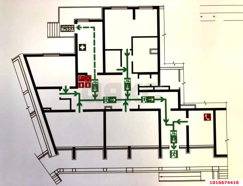 Фото №3: Торговое помещение 248&nbsp;м², 1/24&nbsp;эт. - Краснодар, Западный внутригородской округ, Фестивальный, мкр. жилой комплекс Триумф, ул. имени П.М. Гаврилова, 27