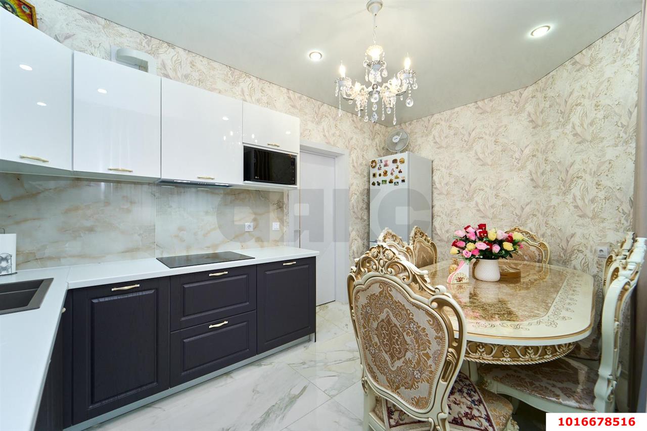Фото №2: 2-комнатная квартира 64&nbsp;м², 5/16&nbsp;эт. - Краснодар, Прикубанский внутригородской округ, Музыкальный, мкр. ЖК Жемчужина, ул. имени Ф.И. Шаляпина, 30/1к2