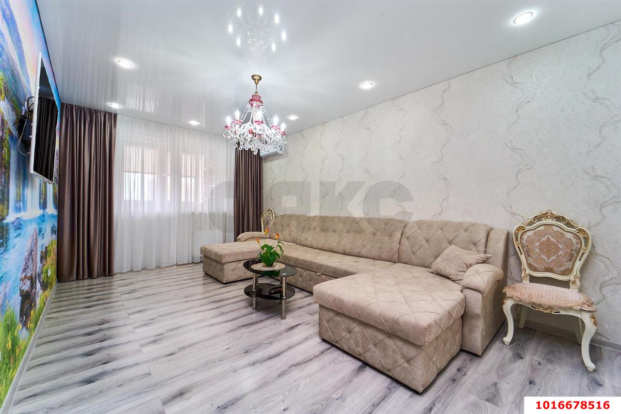 Фото №6: 2-комнатная квартира 64&nbsp;м², 5/16&nbsp;эт. - Краснодар, Прикубанский внутригородской округ, Музыкальный, мкр. ЖК Жемчужина, ул. имени Ф.И. Шаляпина, 30/1к2