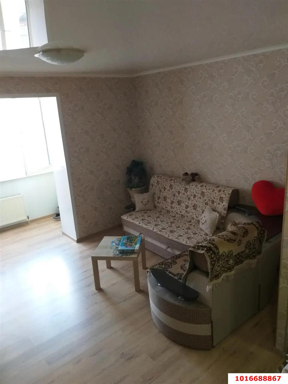 Фото №1: Студия 25&nbsp;м², 2/8&nbsp;эт. - Краснодар, Прикубанский внутригородской округ, Калинино, Завод Радиоизмерительных Приборов, мкр. жилой комплекс Красивый, ул. Карельская, 51/9