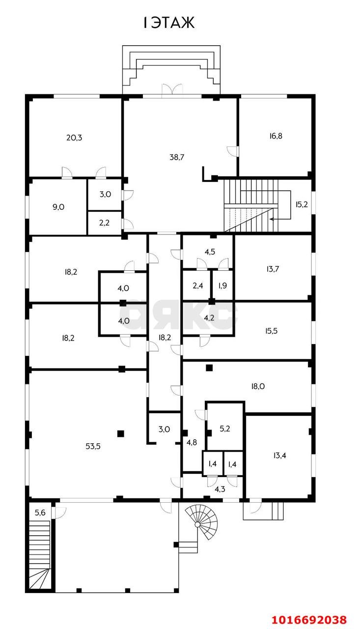 Фото №8: Готовый бизнес 1410&nbsp;м², 1/4&nbsp;эт. - Ольгинка, мкр. квартал Кабак, ул. Кубанская, 5