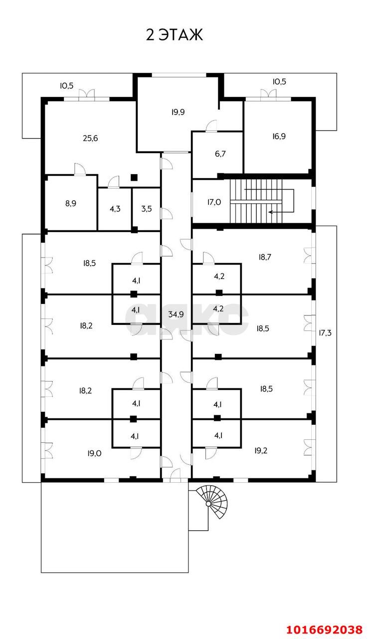 Фото №9: Готовый бизнес 1410&nbsp;м², 1/4&nbsp;эт. - Ольгинка, мкр. квартал Кабак, ул. Кубанская, 5