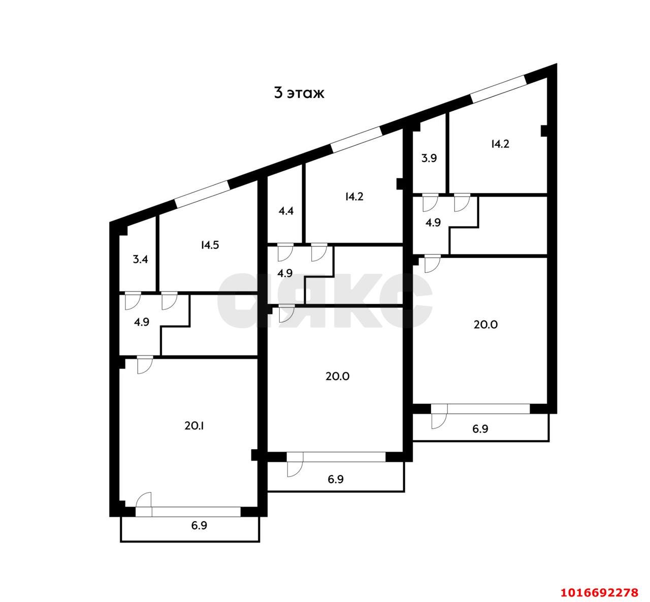 Фото №14: Готовый бизнес 480&nbsp;м², 3/3&nbsp;эт. - Ольгинка, мкр. Горизонт, ул. Заречная